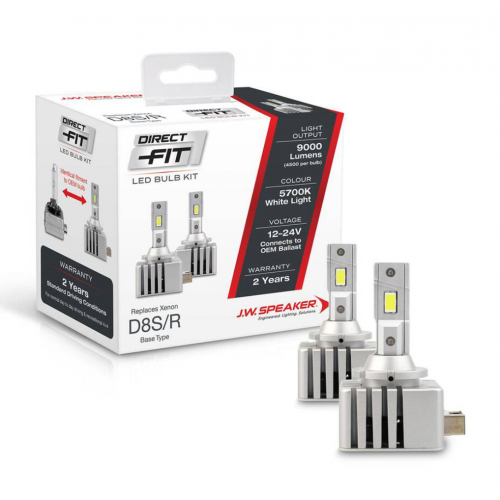 J.W. Speaker LED D8 Direct Fit Headlight Conversion Kit
